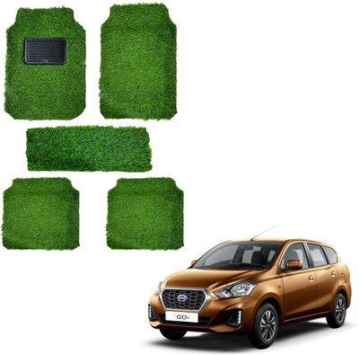 Oshotto Rubber, Plastic Standard Mat For  Datsun Go+(Green)