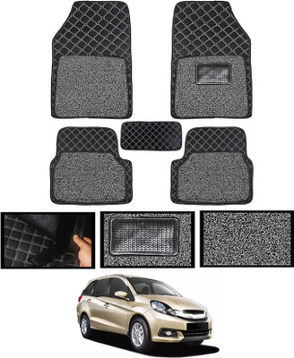 MSNP Leatherite 7D Mat For  Honda Mobilio(Black)