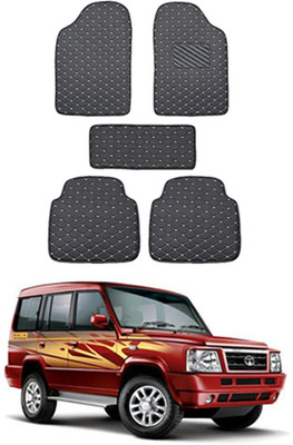 MATIES Leatherite Standard Mat For  Tata Sumo(Black)