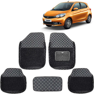 Kingsway Leatherite 7D Mat For  Tata Tiago(Black)