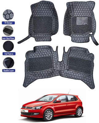 MATIES Leatherite 8D Mat For  Volkswagen Polo GT(Black)