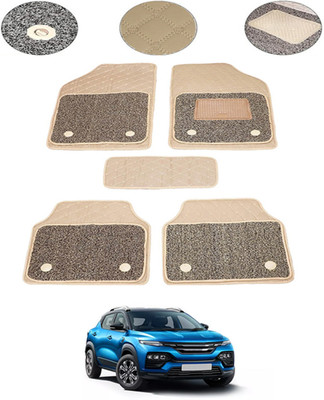 MSNP Leatherite 7D Mat For  Renault Universal For Car(Beige)