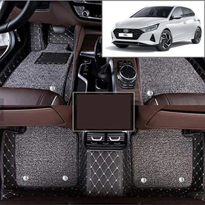 STYLE CHOICE Leatherite 7D Mat For  Hyundai i20(Black)