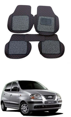 TOFIT ENTERPRISE Leatherite 7D Mat For  Hyundai Santro(Black)