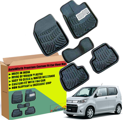 Autowhrib Plastic 3D Mat For  Maruti Suzuki WagonR Stingray(Black)