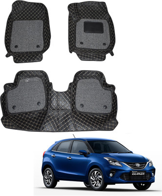 Fit Fly Leather 7D Mat For  Toyota Glanza(Black)