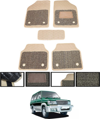 MSNP Leatherite 7D Mat For  Toyota Qualis(Beige)