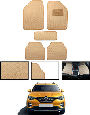 MATIES Leatherite Standard Mat For  Renault Universal For Car(Beige)