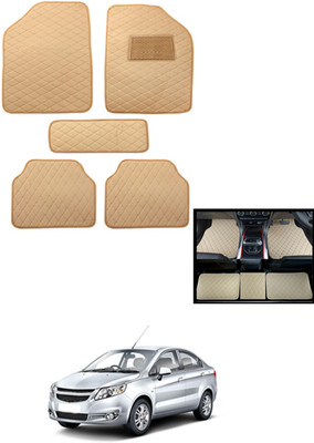 MATIES Leatherite Standard Mat For  Chevrolet Sail(Beige)