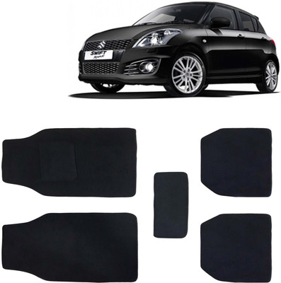 Kingsway Fabric Standard Mat For  Maruti Suzuki Swift(Black)