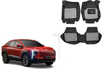 Autorepute Leather 7D Mat For  Mahindra XUV(Black)