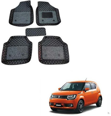 KUNTAIL ENTERPRISES Leatherite 7D Mat For  Universal For Car(Black)
