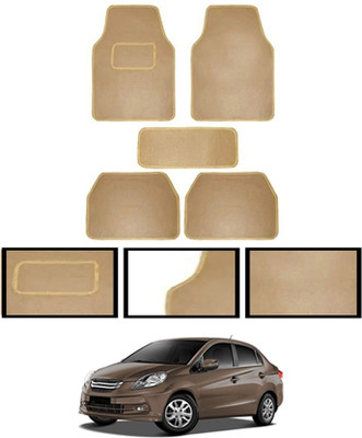 monolive Fabric Standard Mat For  Honda Amaze(Beige)