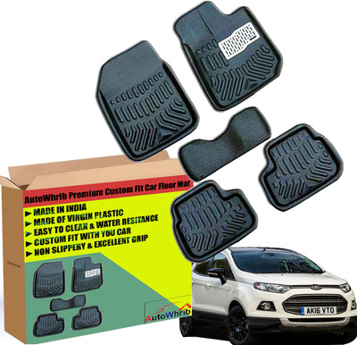 Autowhrib Plastic 3D Mat For  Ford Ecosport(Black)
