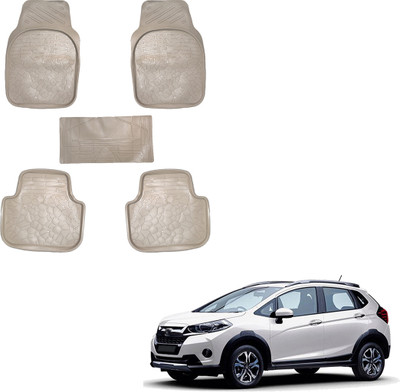 SS FOR YOUR SMART NEEDS Vinyl Standard Mat For  Honda WRV(Beige)