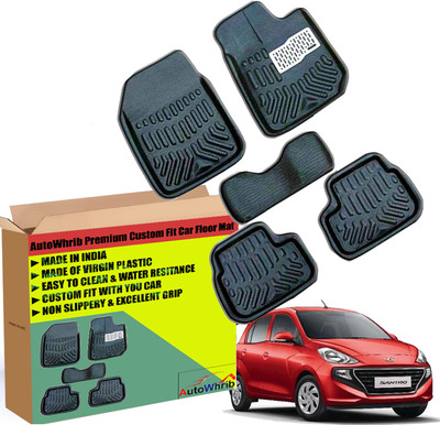 Autowhrib Plastic 3D Mat For  Hyundai Santro(Black)