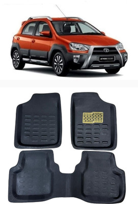 arneja trading company Polyutherine 3D Mat For  Toyota Etios Cross(Black)