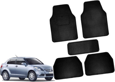 AUTO PEARL Polyester Standard Mat For  Maruti Swift Dzire(Black)