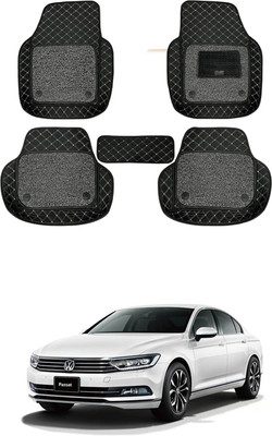 RKPSP Leatherite 7D Mat For  Volkswagen Passat(Black)