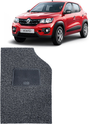 Kingsway PVC Standard Mat For  Renault Kwid(Grey, Black)