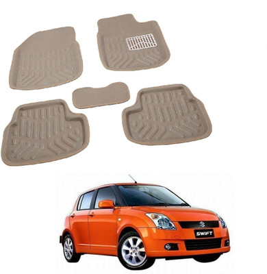 ROSHNEER ENTERPRISES PVC 3D Mat For  Maruti Swift(Beige)