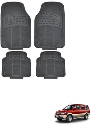 KOZDIKO Rubber Standard Mat For  Chevrolet Tavera(Black)