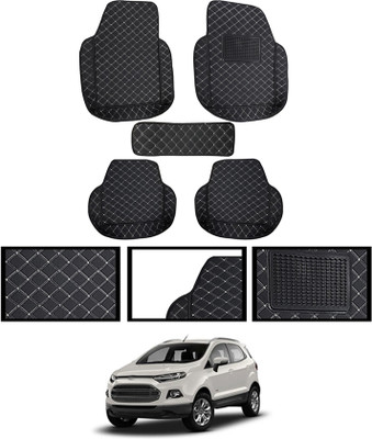 MATIES Leatherite 7D Mat For  Ford Ecosport(Black)