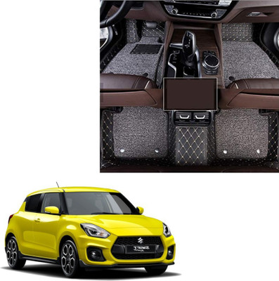 VIAZ VENTURES Leatherite 7D Mat For  Maruti Suzuki New Swift(Black)