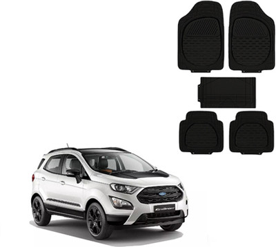 Autorepute Rubber Standard Mat For  Ford Ecosport(Black)