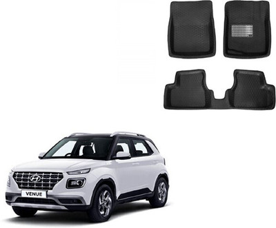 Autorepute Leather 5D Mat For  Hyundai Venue(Black)
