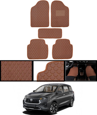 ABJD Leatherite Standard Mat For  Universal For Car(Orange)