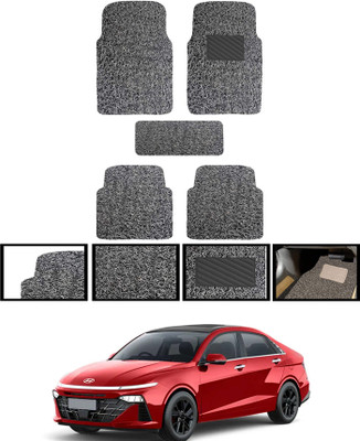 ABJD PVC Standard Mat For  Hyundai Verna(Black)