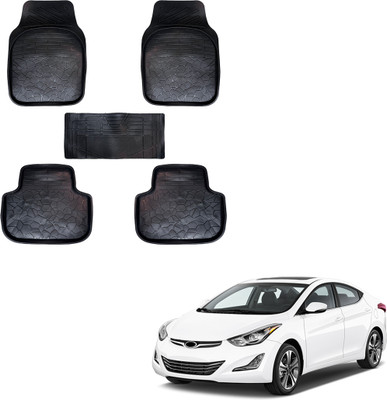 SS FOR YOUR SMART NEEDS Vinyl Standard Mat For  Hyundai Elantra(Black)