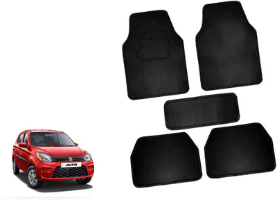 AUTO PEARL Polyester Standard Mat For  Maruti Alto 800(Black)