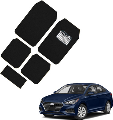 INSURE AUTOMOTIVE PVC Standard Mat For  Hyundai Accent(Black)
