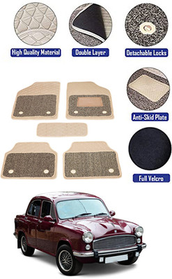 MATIES PVC 7D Mat For  Toyota Universal For Car(Beige)