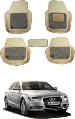 MATIES Leatherite 7D Mat For  Audi S4(Beige)