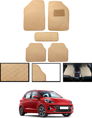 MATIES Leatherite Standard Mat For  Hyundai Grand i10 Nios(Beige)