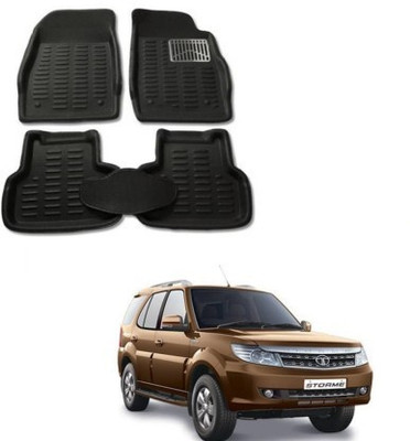 CCE Leatherite 3D Mat For  Tata Safari Storme(Black)