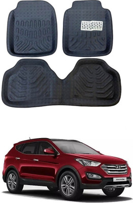 arneja trading company Polyutherine 3D Mat For  Hyundai SantaFe(Black)