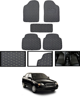 CCMM Leatherite Standard Mat For  Maruti Suzuki Baleno(Black)