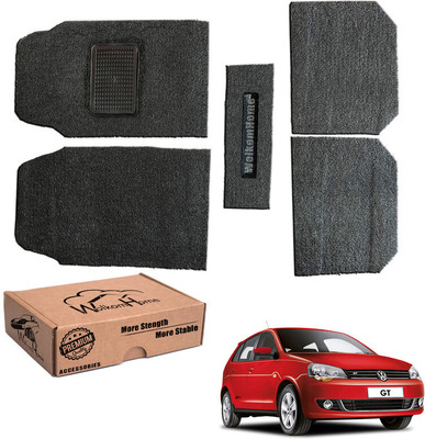 WolkomHome PVC Standard Mat For  Universal For Car(Black)