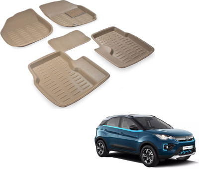 AuTO ADDiCT EVA 3D Mat For  Tata Nexon EV(Beige)