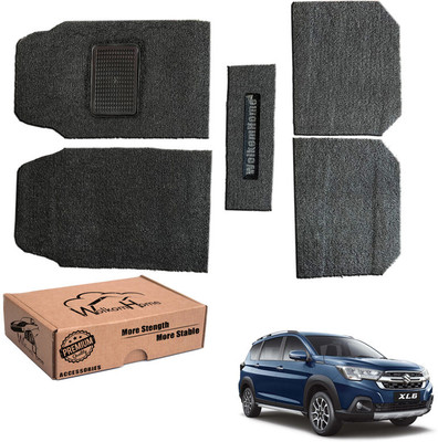 WolkomHome PVC Standard Mat For  Universal For Car(Black)