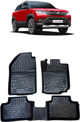 ARNEJA TPV 9D Mat For  Maruti Suzuki New Brezza(Black)