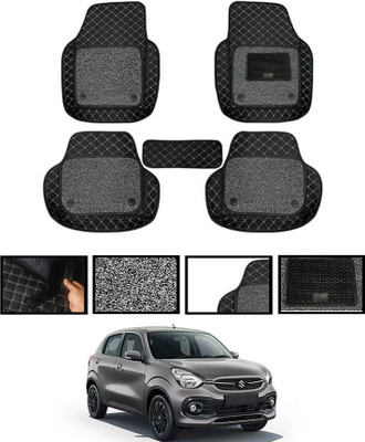 zplus Leatherite 7D Mat For  Maruti Celerio(Black)