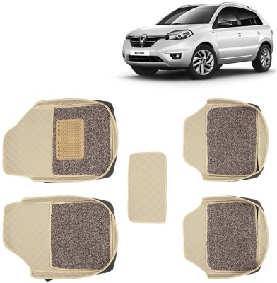 Kingsway Leatherite 7D Mat For  Renault Koleos(Beige)