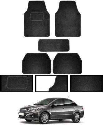 MATIES Fabric Standard Mat For  Fiat Linea(Black)