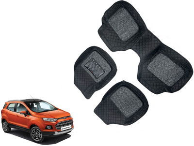 AUTO PEARL Leatherite 7D Mat For  Ford Ecosport(Black)