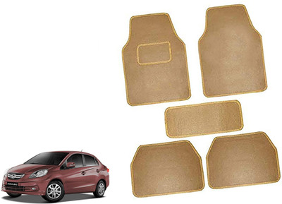 AUTO PEARL Polyester Standard Mat For  Honda Amaze(Beige)